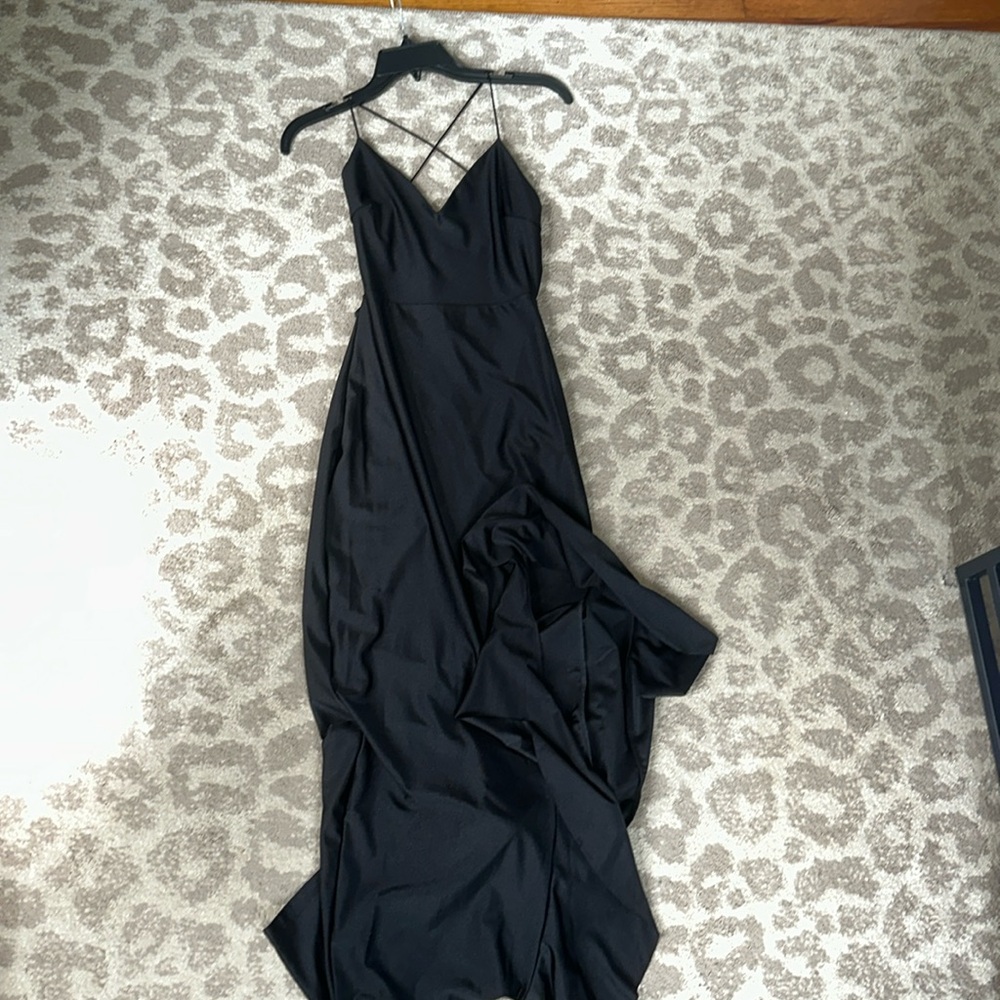 Windsor Black Asymmetrical Dress